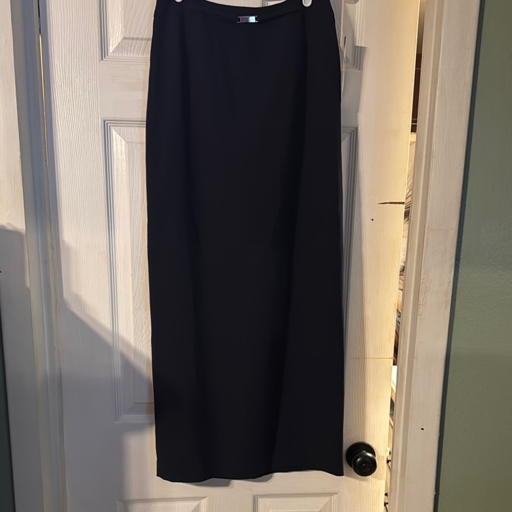 Elegant Black Maxi Skirt
